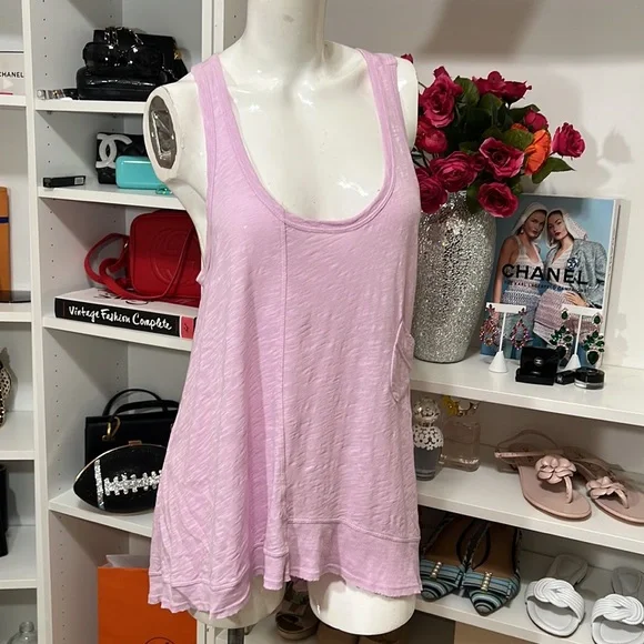 W by Wilt Lavender Racerback Sleeveless Top Small - Picture 5 of 10